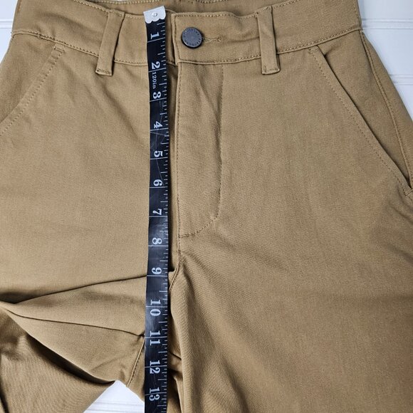 Universal Standard Women's Tan High Waisted Cuffed 4 Pocket Shorts Size XS NWT - Picture 14 of 15